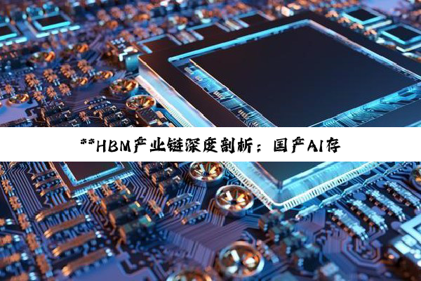**HBM产业链深度剖析：国产AI存储芯片突围之战**